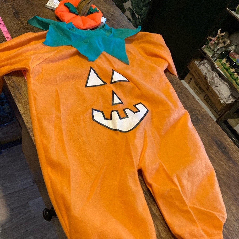 Peek a Boo baby pumpkin costume
